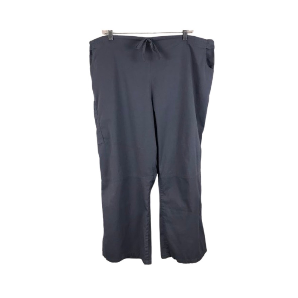 ScrubStar Scrub Pants Elastic Drawstring Cargo Pocket Relaxed Fit Casual Size 3X